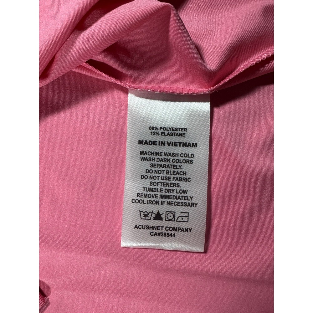 Footjoy Men's Pink Short Sleeve Polo Size XL NWT - Picture 6 of 6